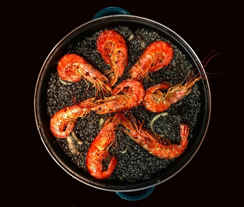 Paella with an Indian Twist